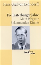 Hans Lehndorff, Hans Graf von Lehndorff - Die Insterburger Jahre