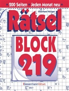 Eberhard Krüger - Rätselblock. Bd.219