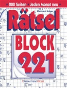 Eberhard Krüger - Rätselblock. Bd.221
