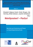 Elisabeth Allgäuer-Hackl, Kristi Brogan, Kristin Brogan, Ute Henning, Ute Henning u a, Britta Hufeisen... - MehrSprachen? - PlurCur!