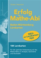 Helmu Gruber, Helmut Gruber, Robert Neumann - Erfolg im Mathe-Abi 2016 - Lernkarten mit App, Ausgabe Baden-Württemberg