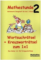 Jörg Christmann - Mathestunde 2: Wortsuchrätsel + Kreuzworträtsel zum 1x1