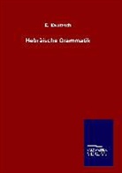 E Kautzsch, E. Kautzsch - Hebräische Grammatik