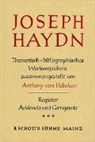 Anthony van Hoboken, Anthony van Hoboken - Joseph Haydn, Thematisch-bibliographisches Werkverzeichnis, 3 Bde. - 3: Register, Addenda und Corrigenda