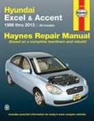 Anon, Editors Of Haynes Manuals, J H Haynes, Haynes Manuals (COR), Haynes Publishing, Mike Stubblefield - Hundai Excel & Accent 1986 Thru 2013