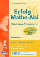 Helmu Gruber, Helmut Gruber, Robert Neumann - Erfolg im Mathe-Abi 2016 - Basiswissen Mecklenburg-Vorpommern