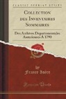 France Isère - Collection des Inventaires Sommaires