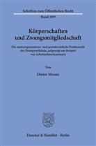 Dieter Mronz - Körperschaften und Zwangsmitgliedschaft.