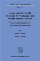 Rainer Pitschas, Ruper Scholz, Rupert Scholz - Gemeindewirtschaft zwischen Verwaltungs- und Unternehmensstruktur.