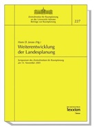 Hans D Jarass, Hans D. Jarass - Weiterentwicklung der Landesplanung