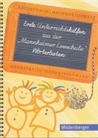 Hanspeter Orth - Erste Unterrichtshilfen zur Lese-Schreibförderung aus der 'Mannheimer Leseschule': Wörterlisten - Druckschrift, Vereinfachte Ausgangsschrift