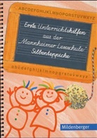 Hanspeter Orth - Erste Unterrichtshilfen zur Lese-Schreibförderung aus der 'Mannheimer Leseschule': Silbenteppiche - Vereinfachte Ausgangsschrift