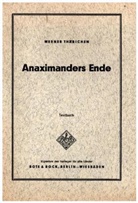 Werner Thärichen - Anaximanders Ende