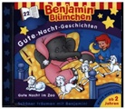 Vincent u a Andreas - Benjamin Blümchen, Gute-Nacht-Geschichten - Gute Nacht im Zoo, 1 Audio-CD (Hörbuch)