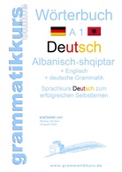 Marlene Milena Abdel Aziz - Schachner, Marlene Milena Abdel Aziz-Schachner, Marlene Schachner, Dile Türk, Dilek Türk - Wörterbuch Deutsch - Albanisch - Englisch A1