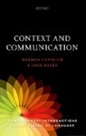 Herman Cappelen, Herman (University of Oslo / University Cappelen, Herman (University of Oslo / University of St Andrews) Cappelen, Herman Dever Cappelen, Cappelen Herman, Josh Dever... - Context and Communication