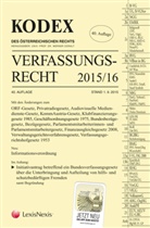 Werner Doralt - Kodex Verfassungsrecht 2015/16 (f. Österreich)