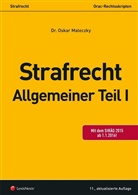 Oskar Maleczky - Strafrecht - Allgemeiner Teil I
