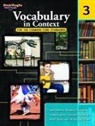 Houghton Mifflin Harcourt, Steck-Vaughn (COR), Steck-Vaughn Company - School Supply Vocabulary in Context Workbook Grade 3