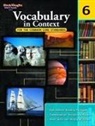 Houghton Mifflin Harcourt, Steck-Vaughn (COR), Steck-Vaughn Company - School Supply Vocabulary in Context Workbook Grade 6