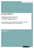 Alexander Mehnert - Organisationale Trauer in Veränderungsprozessen