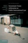 Eric De Brabandere, Eric de Brabandere, Eric (Universiteit Leiden) De Brabandere - Investment Treaty Arbitration As Public International Law