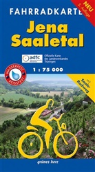 Lutz Gebhardt - Fahrradkarte Jena, Saaletal