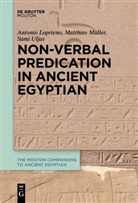 Antoni Loprieno, Antonio Loprieno, Matthia Müller, Matthias Müller, Sami Uljas, Antonio Loprieno... - Non-Verbal Predication in Ancient Egyptian