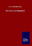 K W von Dalla Torre, K. W. Von Dalla Torre - Die Fauna von Helgoland