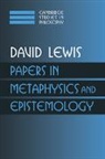 David Lewis, Jonathan Dancy, Ernest Sosa - Papers in Metaphysics and Epistemology