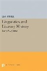 Leo Spitzer, Leo Spitzer, Spitzer Leo - Linguistics and Literary History
