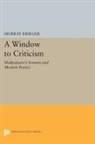 Murray Krieger, Krieger Murray - Window to Criticism