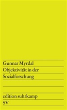 Gunnar Myrdal - Objektivität in der Sozialforschung