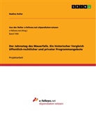 Nadine Keller - Der Jahrestag des Mauerfalls. Ein historischer Vergleich öffentlich-rechtlicher und privater Programmangebote