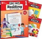 Suzanne Barchers, Suzanne I Barchers, Suzanne I. Barchers, Multiple Authors, Jodene Smith, Teacher Created Materials... - 180 Days of Reading, Writing and Math Grade 1: 3-Book Set