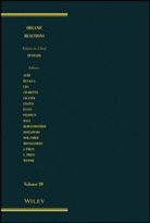 Scott E. Denmark, Denmark, Scott E. Denmark, Scott E Denmark - Organic Reactions - 89: Organic Reactions, Volume 89
