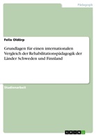 Felix Oldörp - Grundlagen für einen internationalen Vergleich der Rehabilitationspädagogik der Länder Schweden und Finnland