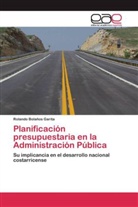 Rolando Bolaños Garita - Planificación presupuestaria en la Administración Pública