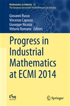 Vincenz Capasso, Vincenzo Capasso, Giuseppe Nicosia, Giuseppe Nicosia et al, Vittorio Romano, Giovanni Russo - Progress in Industrial Mathematics at ECMI 2014, 2 Teile