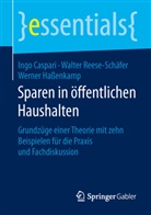 Ing Caspari, Ingo Caspari, Werner Ha¿nkamp, We Hassenkamp, Werner Haßenkamp, Walter Reese-Sch¿r... - Sparen in öffentlichen Haushalten