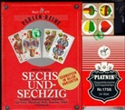Johannes Bamberger - Sechsundsechzig, m. deutschen Spielkarten u. Meldesteinen