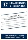Enrique Álvarez Conde, Enrique . . . [et al. ] Álvarez Conde - Financiación de los partidos políticos, la