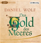 Daniel Wolf, Johannes Steck - Das Gold des Meeres, 2 Audio-CD, 2 MP3 (Hörbuch)