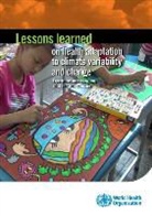 Kristie L. Ebi, World Health Organization, World Health Organization (COR) - Lessons Learned on Health