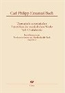 Wolfra Ensslin, Wolfram Ensslin, Wolf, Uwe Wolf - Carl Philipp Emanuel Bach: Thematisch-systematisches Verzeichnis der musikalischen Werke
