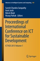 Ami Joshi, Amit Joshi, Nilesh Modi, Nilesh Modi et al, Nisarg Pathak, Suresh Satapathy... - Proceedings of International Conference on ICT for Sustainable Development