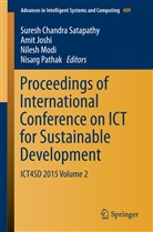 Ami Joshi, Amit Joshi, Nilesh Modi, Nilesh Modi et al, Nisarg Pathak, Suresh Ch. Satapathy... - Proceedings of International Conference on ICT for Sustainable Development