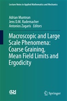 Jen D M Rademacher, Jens D M Rademacher, Adrian Muntean, Jens Rademacher, Jens D. M. Rademacher, Antonios Zagaris - Macroscopic and Large Scale Phenomena: Coarse Graining, Mean Field Limits and Ergodicity