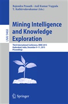 T Kathirvalavakumar, T. Kathirvalavakumar, Ani Kumar Vuppala, Anil Kumar Vuppala, Rajendra Prasath, Anil Kumar Vuppala - Mining Intelligence and Knowledge Exploration