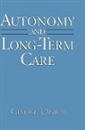 George J Agich, George J. Agich, George J. (Professor of Medical Humanities Agich, George J. (Professor of Medical Humanities and Psychiatry; Director Agich, Agich George J. - Autonomy and Long-Term Care